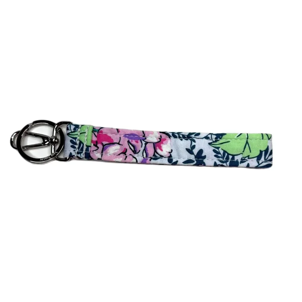 Vera Bradley Wristlet Strap - Happy Hydrangeas Pattern (Retired) EUC